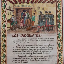 The Innocents - Tile picture about military muster of young men for the bloody African (Spanish - Moroccan) war between 1859 and 1860